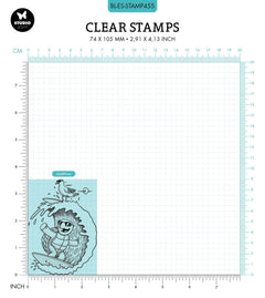 BL Clear Stamp Surf Dude By Laurens 89x64x3mm 1 PC nr.455-2