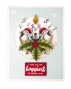 BL Clear Stamp Singing Birds By Laurens 89x64x3mm 1 PC nr.484-3