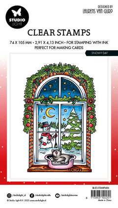 BL Clear Stamp Snowy Day By Laurens 89x64x3mm 1 PC nr.486-4