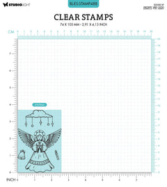 BL Clear Stamp Dear Angel By Laurens 89x64x3mm 4 PC nr.488-2