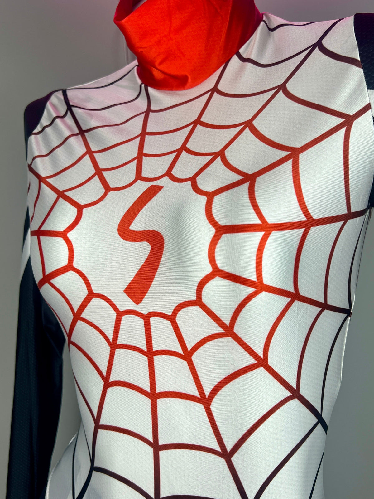 Woman Super Hero Spandex Open Crotch Cosplay Bodysuit Sexy Lingerie-10