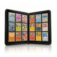 EVORETRO 9-Pocket Zip-Up Trading Card Zipper Binder for 360 cards-4