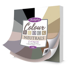 Colour Block Paper Pad - Neutrals - Silks-1