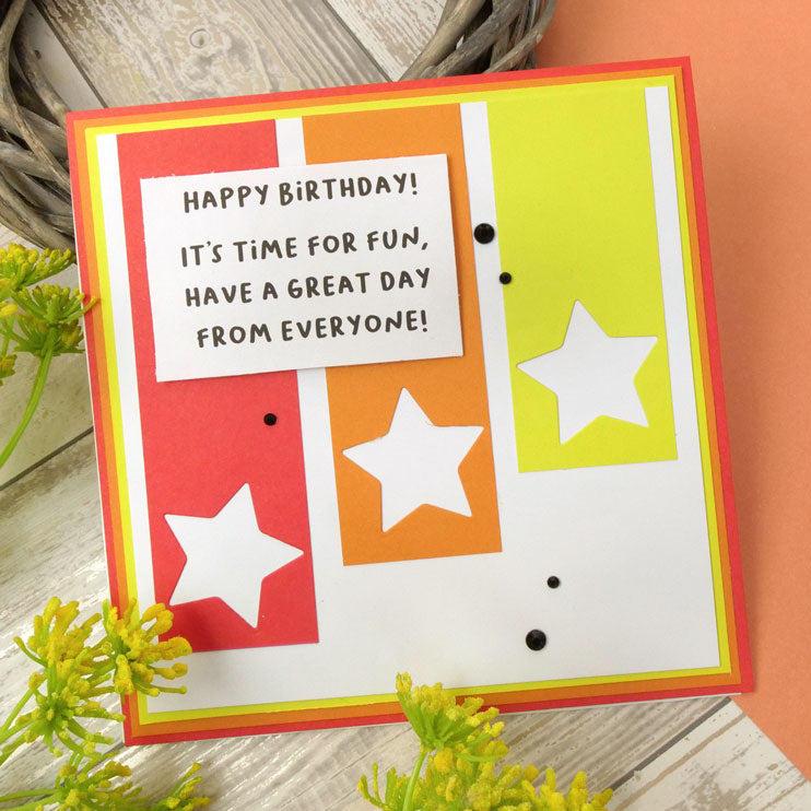 Colour Block Paper Pad - Brights - Matt-4