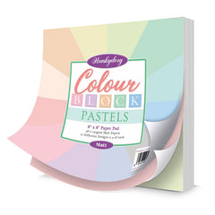 Colour Block Paper Pad - Pastels - Matt-1
