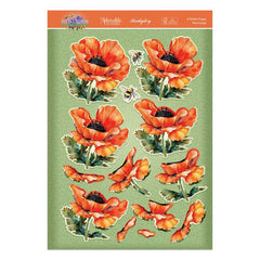Set Deco-Large In Full Bloom - Una Amapola Perfecta-3
