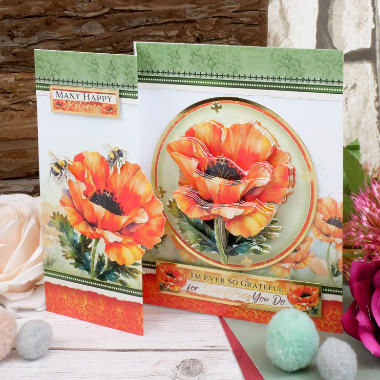 Set Deco-Large In Full Bloom - Una Amapola Perfecta-5
