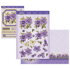 In Full Bloom Deco-Large Set - Calming Clematis-1