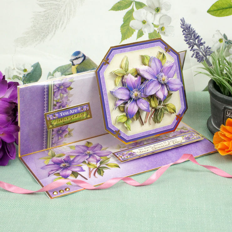 In Full Bloom Deco-Large Set - Calming Clematis-5