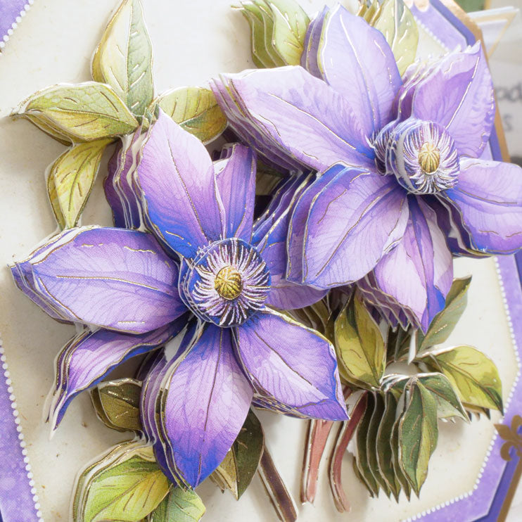 In Full Bloom Deco-Large Set - Calming Clematis-6