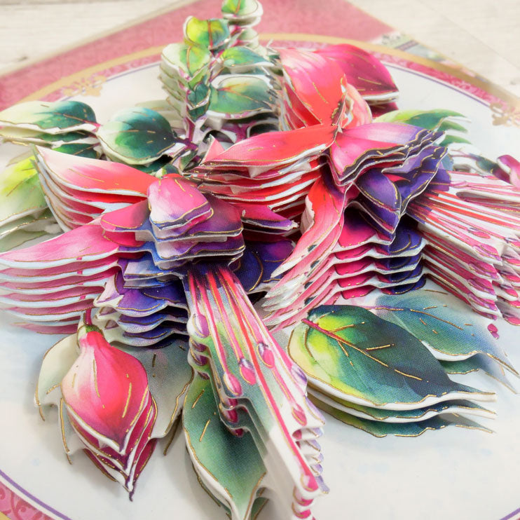 In Full Bloom Deco-Large Set - Fabulous Fuchsias-6