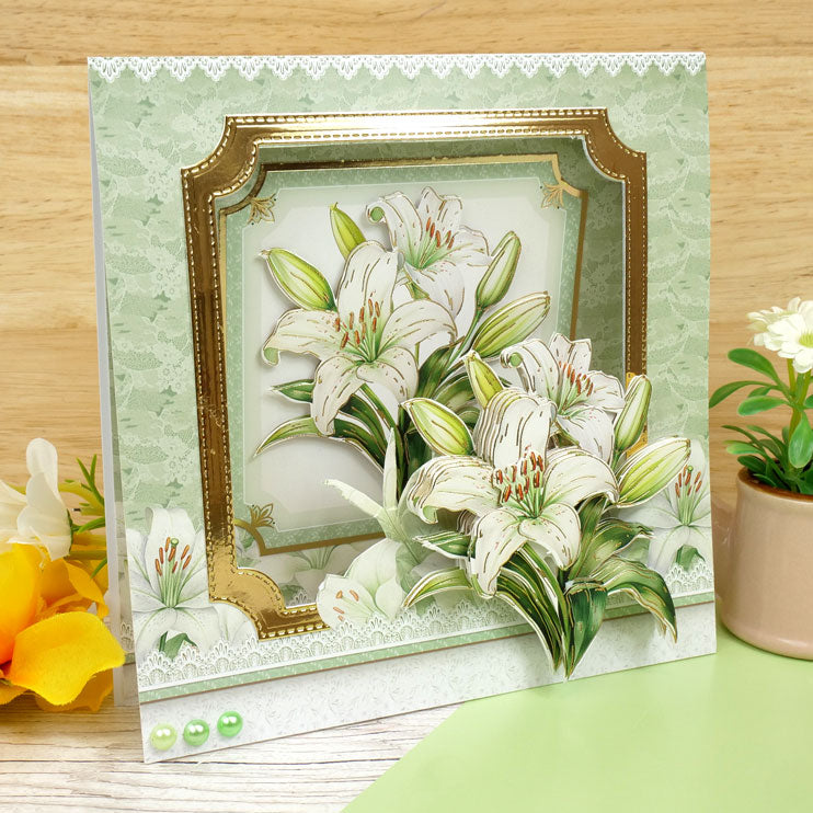In Full Bloom Deco-Large Set - Lovely Lilies-5