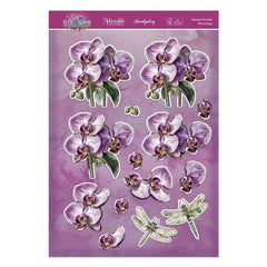 In Full Bloom Deco-Large Set - Opulent Orchids-3