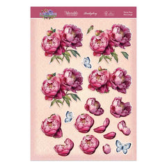 In Full Bloom Deco-Large Set - Peony Posy-3