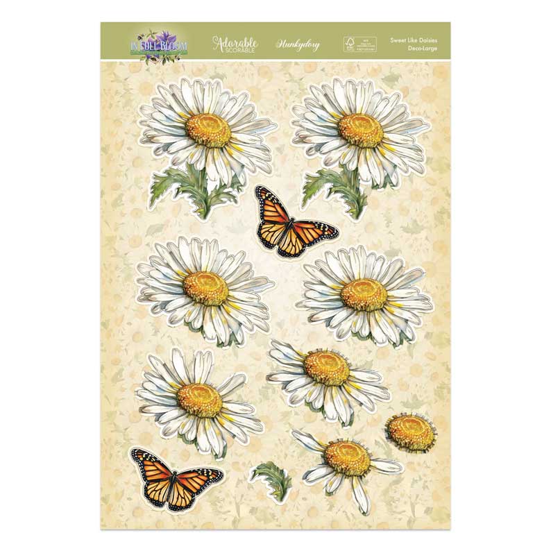 In Full Bloom Deco-Large Set - Sweet Like Daisies-3