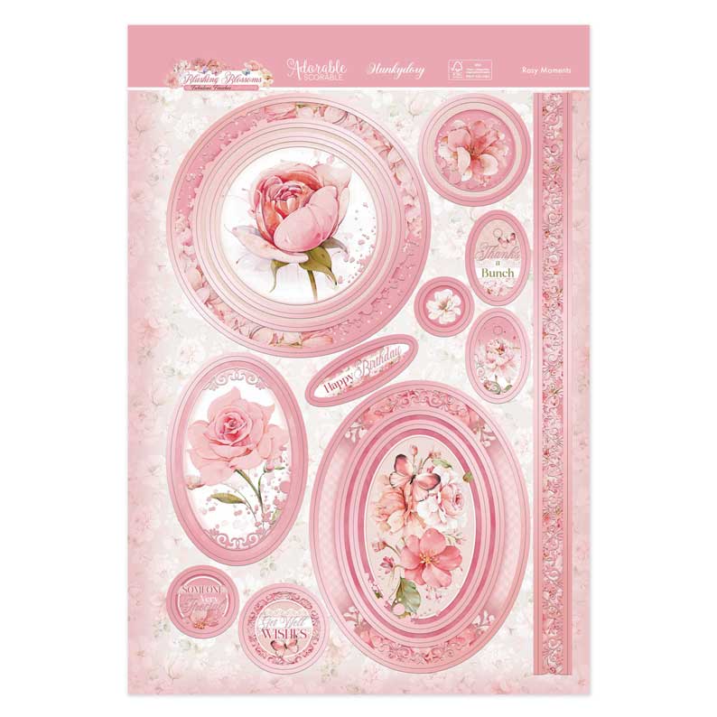 Rosy Moments Luxury Topper Set-2
