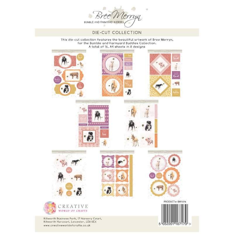 Bree Merryn Bumble & Farmyard Friends - Die-Cut Collection-2