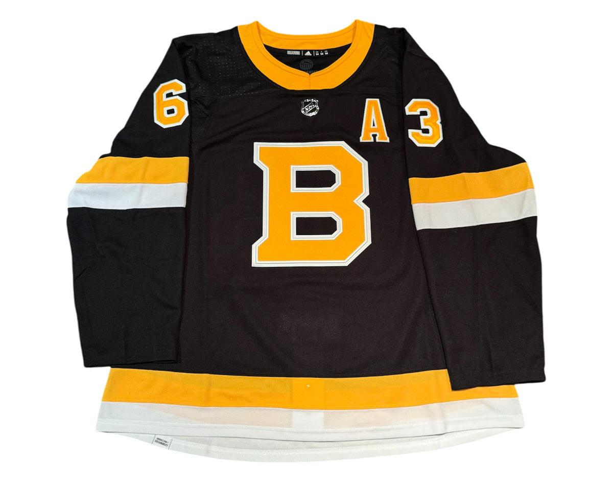 Brad Marchand Autographed Boston Bruins Alternate Black Adidas Jersey-3