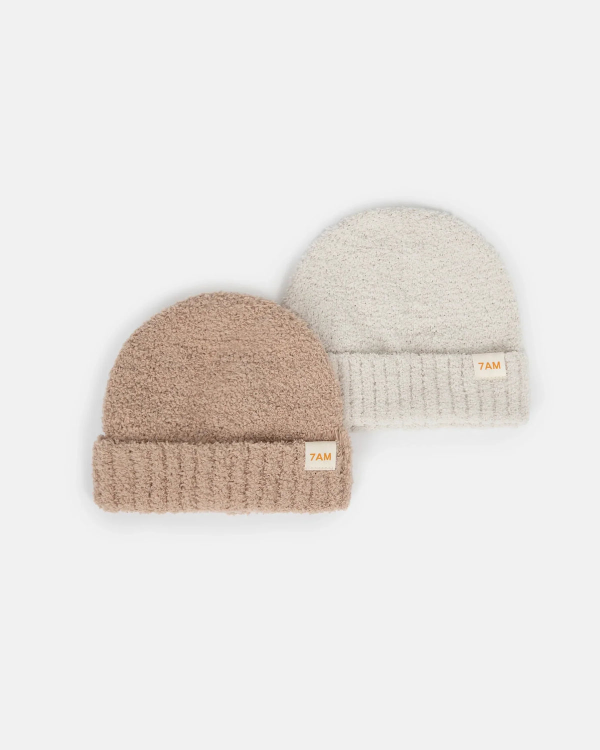 Beanies 2-Pack | Pecan & Ecru | 7AM