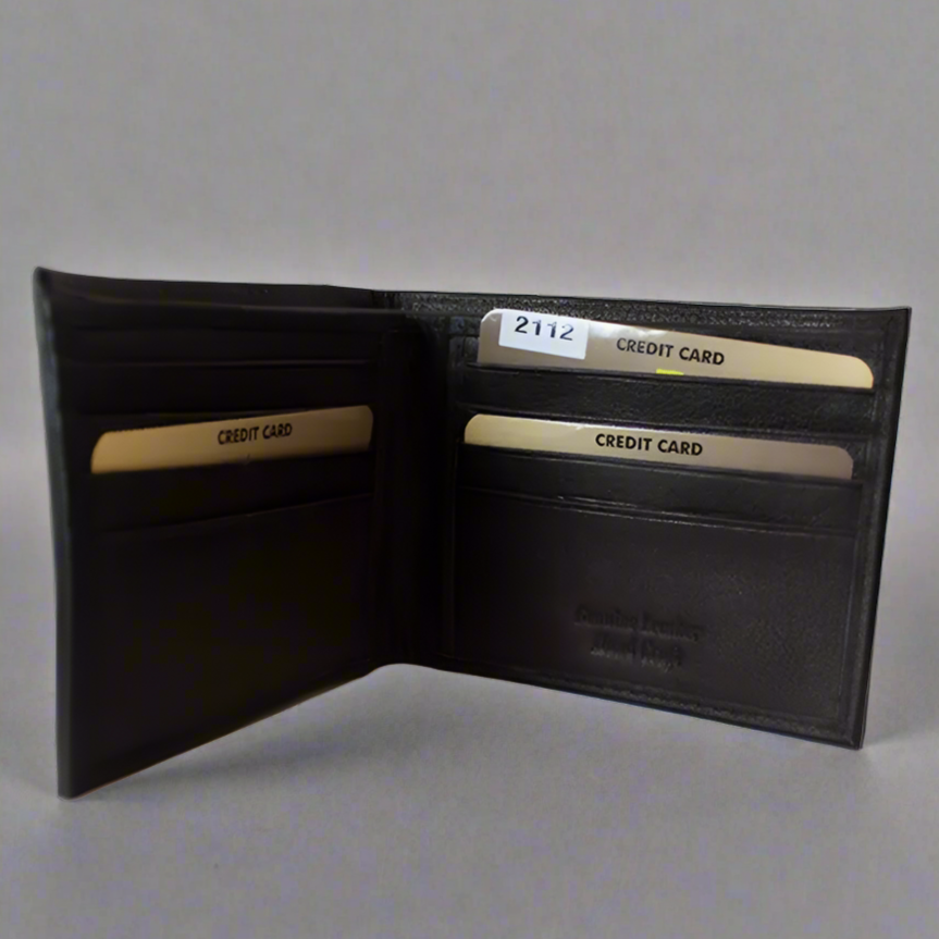 BOL Men's Bifold Leather Wallet-2