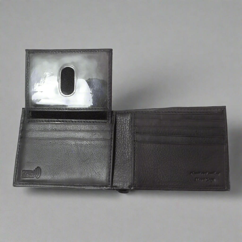 BOL Men's RFID Leather Bifold Wallet-3
