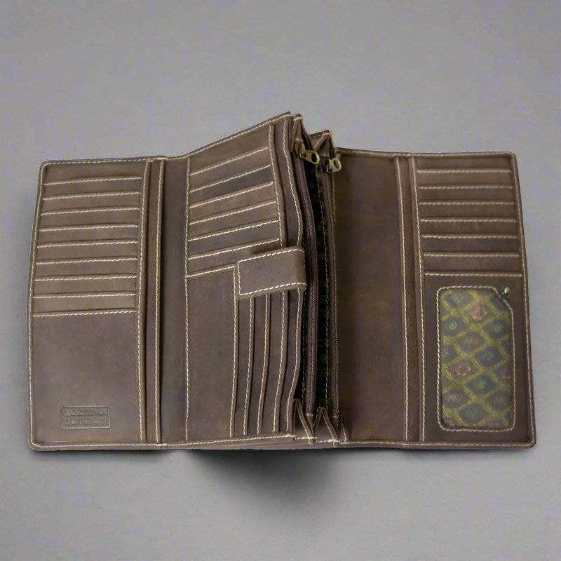 JBG Woman's RFID Trifold Wallet-2