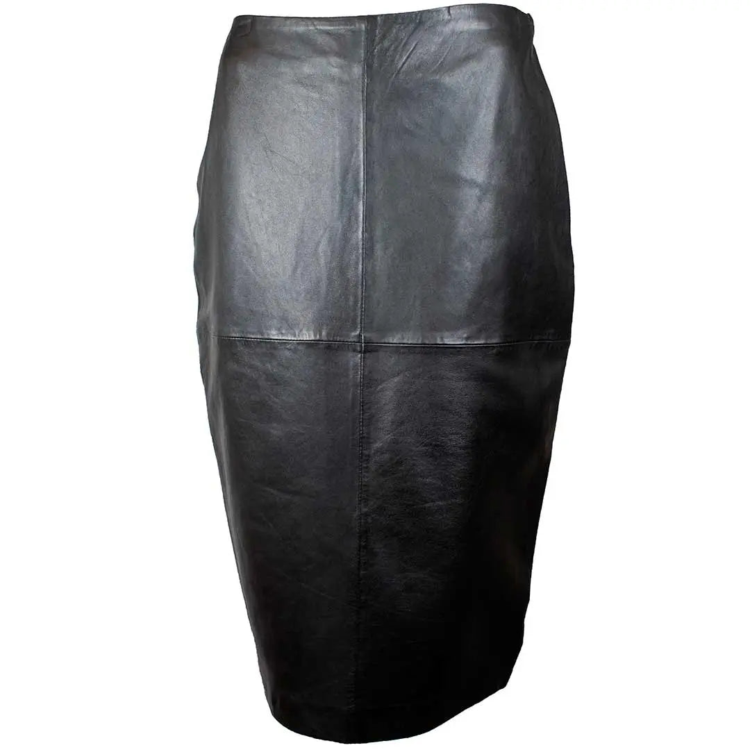 BOL Women's Dawn Leather Pencil Skirt-9