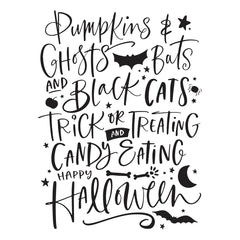 Pumpkins & Ghosts Background Press Plates from the Betterpress Halloween Collection-3