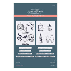Halloween Icons Press Plate & Die Set from the Betterpress Halloween Collection-1