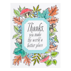 Autumn Thanks Frame Press Plate from the BetterPress Autumn Collection-4