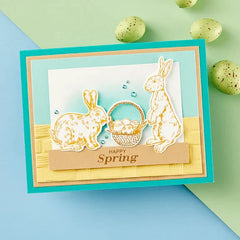 Spring Bunnies Press Plate & Die Set from the Spring Sampler Collection by Simon Hurley-7