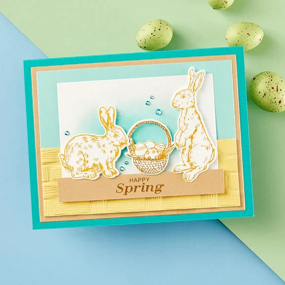 Spring Bunnies Press Plate & Die Set from the Spring Sampler Collection by Simon Hurley-7