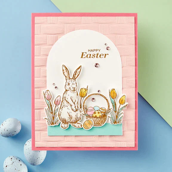 Spring Bunnies Press Plate & Die Set from the Spring Sampler Collection by Simon Hurley-8