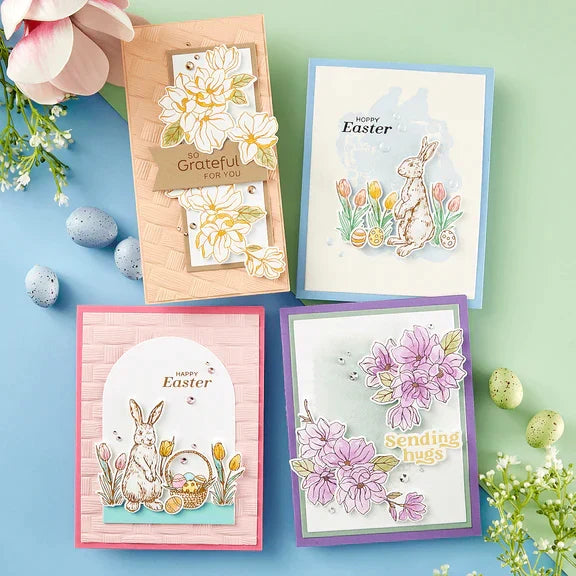 Spring Bunnies Press Plate & Die Set from the Spring Sampler Collection by Simon Hurley-4