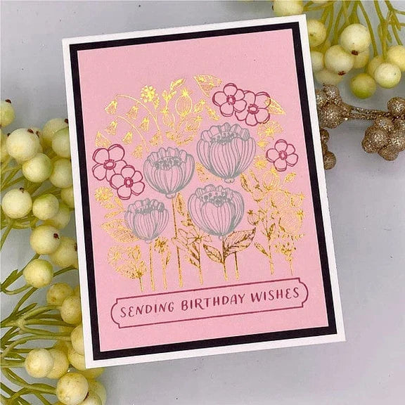 Blooming Garden Press Plates from the BetterPress Place & Press Registration Collection-7