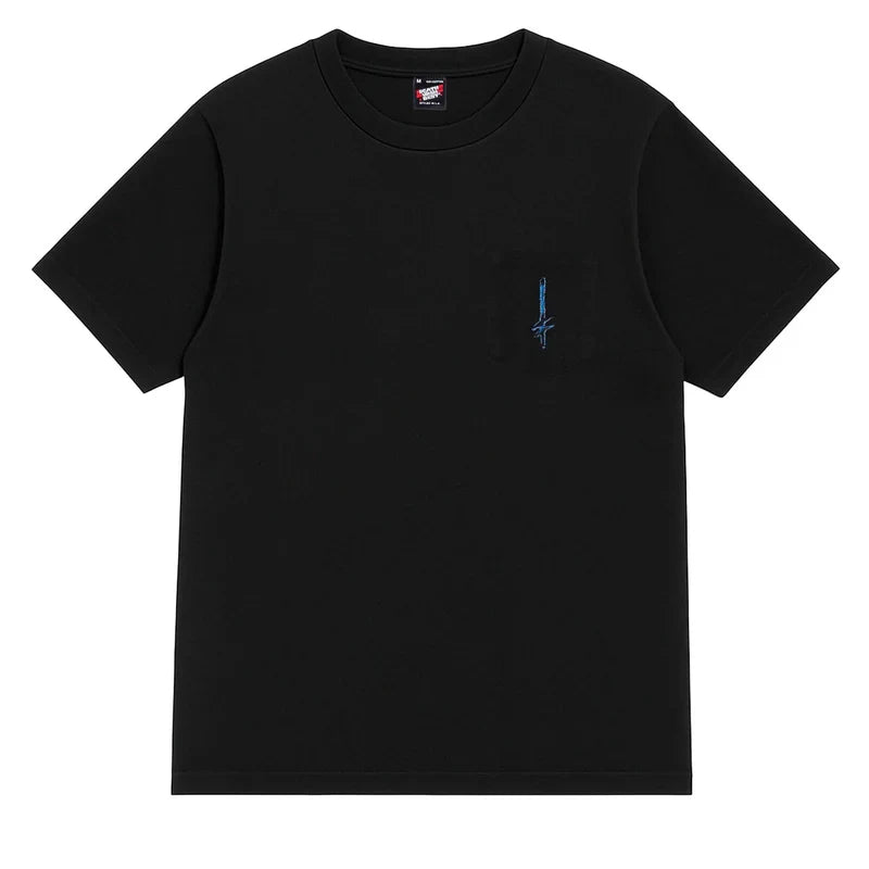 Deathwish 'Chrome' Pocket Tee - Black-1