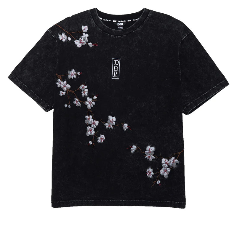 DGK 'Midnight Knit' Tee - Washed Black-1