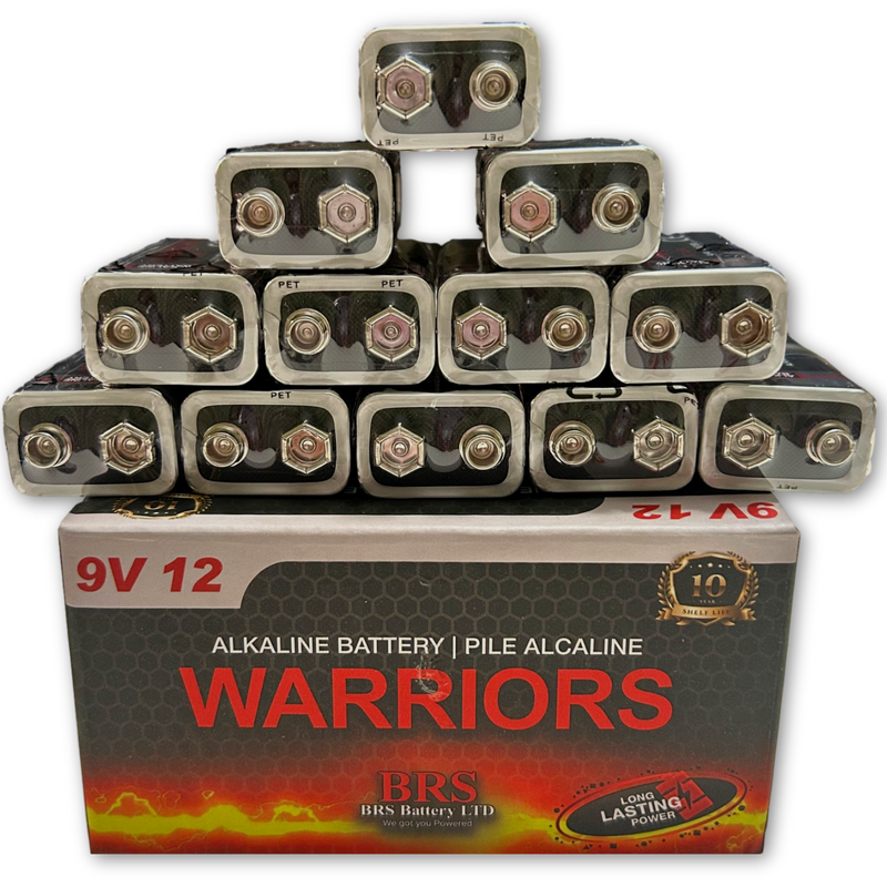 BRS 9V Alkaline Batteries — 12‑Pack (BRS6LR619V)-4