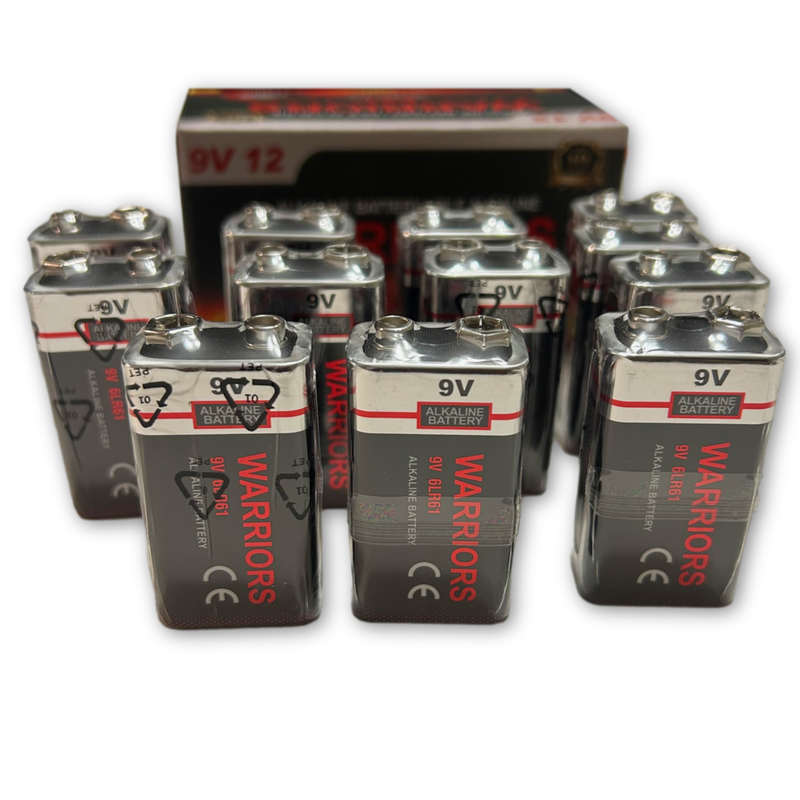 BRS 9V Alkaline Batteries — 12‑Pack (BRS6LR619V)-2
