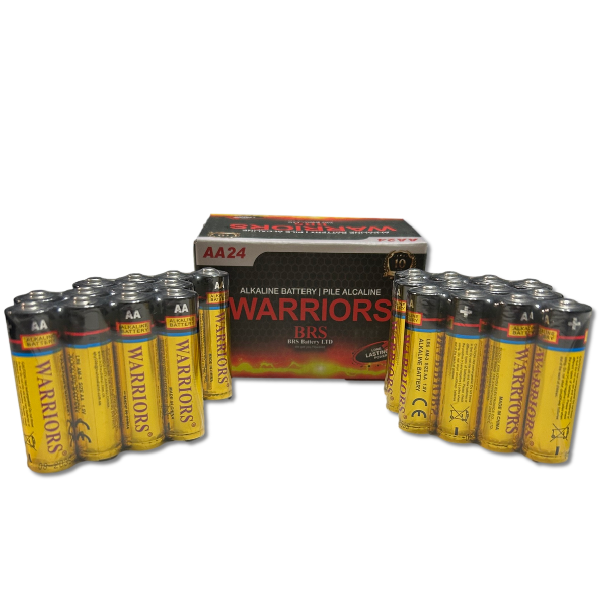 BRS AA Alkaline Batteries — 24‑Pack (BRSLR6AA)-2