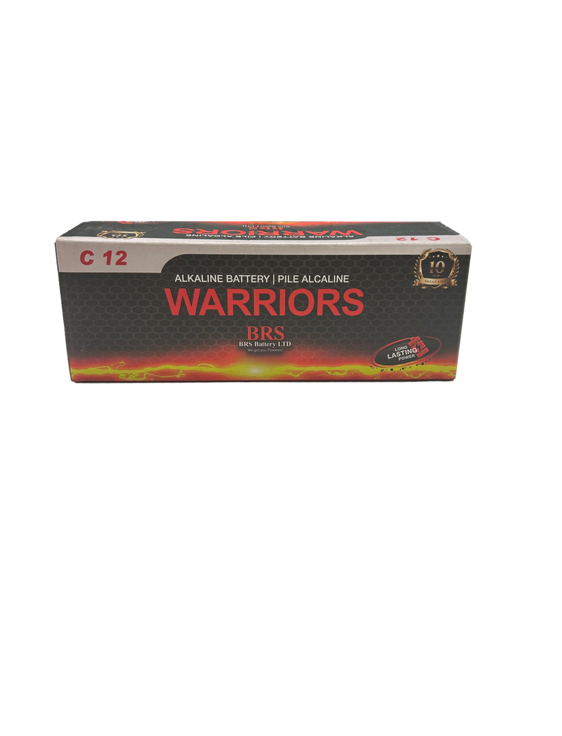 BRS C Alkaline Batteries — 12‑Pack (BRSLR14C)-1