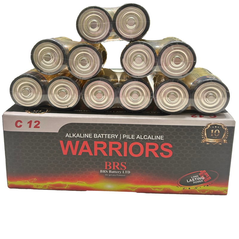 BRS C Alkaline Batteries — 12‑Pack (BRSLR14C)-4