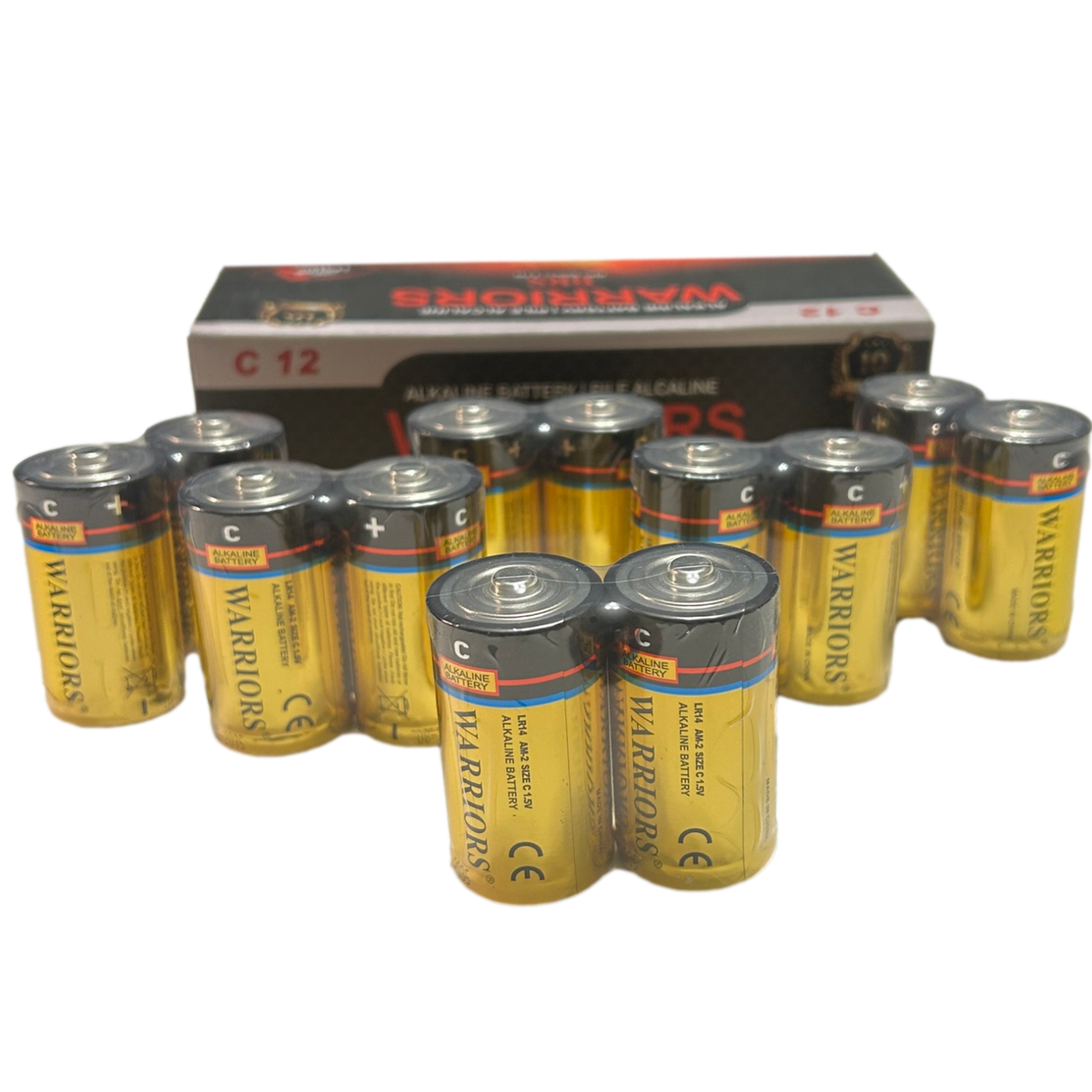 BRS C Alkaline Batteries — 12‑Pack (BRSLR14C)-2
