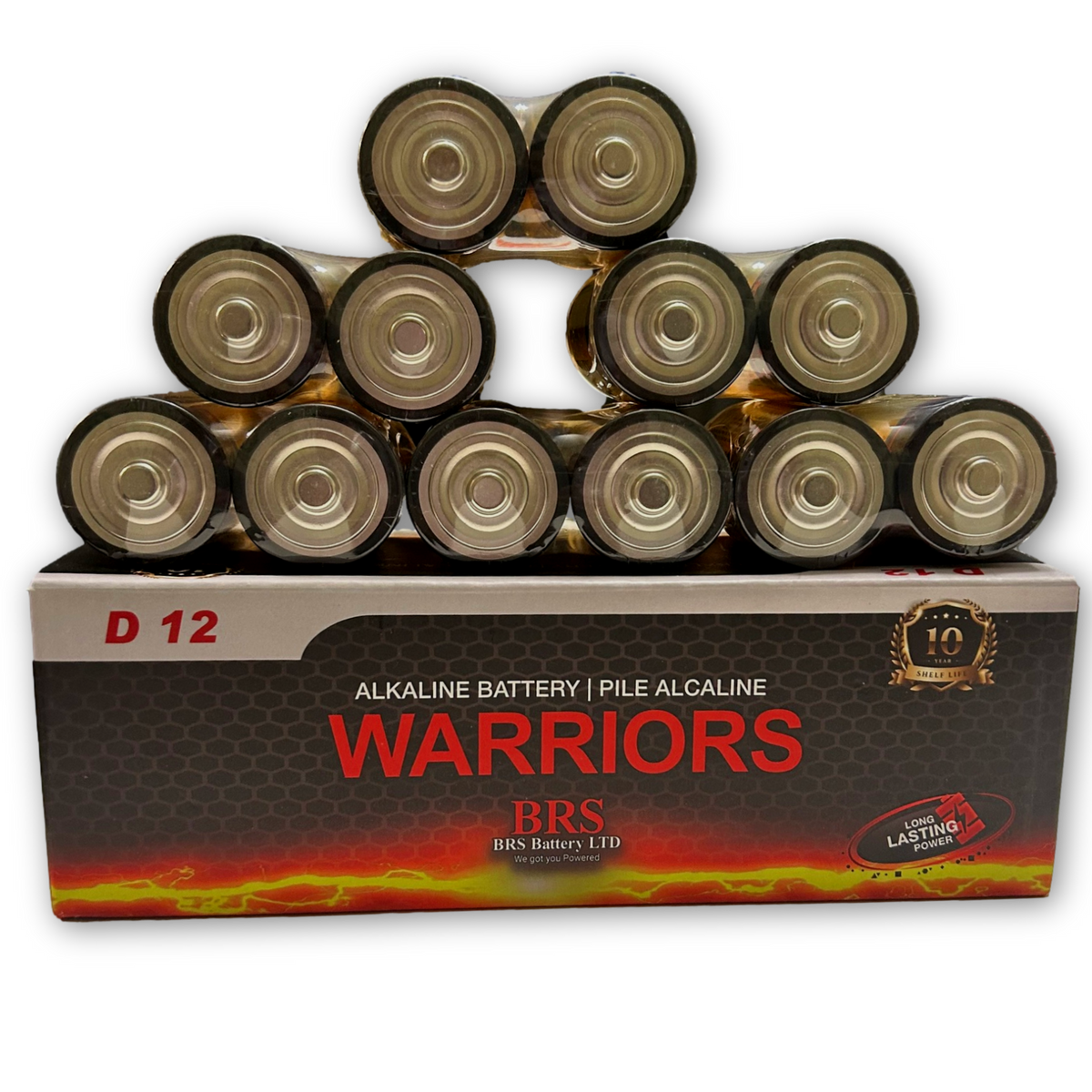 BRS D Alkaline Batteries — 12‑Pack (BRSLR20D)-4