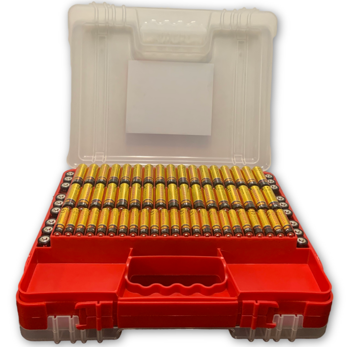 BRS Emergency Battery Kit: 203 Alkaline Batteries + Tester-13