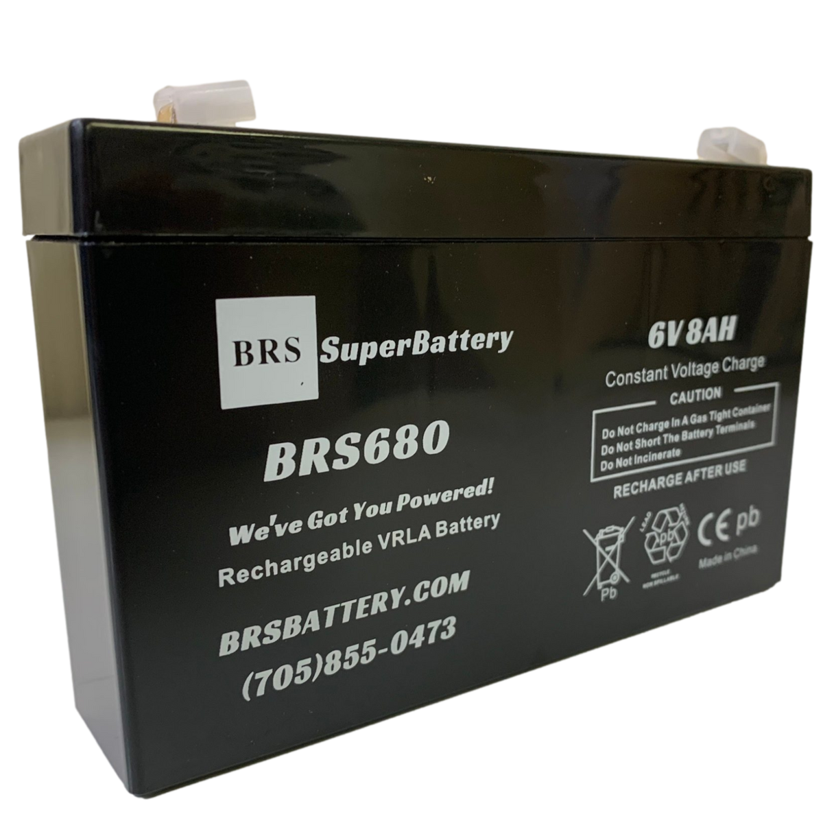 BRS680 – 6V 8Ah Battery-2
