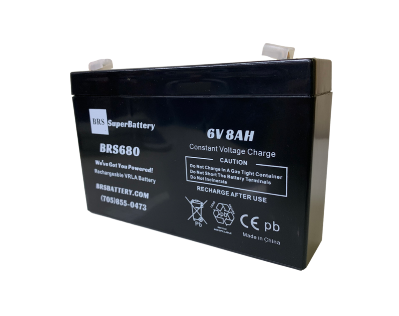 BRS680 – 6V 8Ah Battery-3