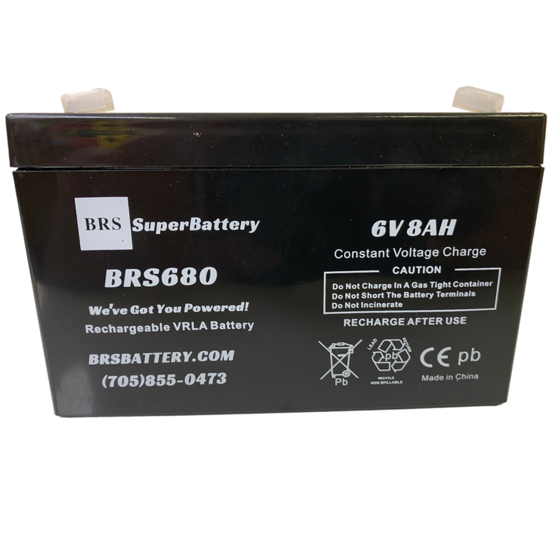 BRS680 – 6V 8Ah Battery-1