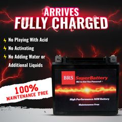 BRS14AH-BS 12v 14AH 200CCA 30 Day Warranty-5