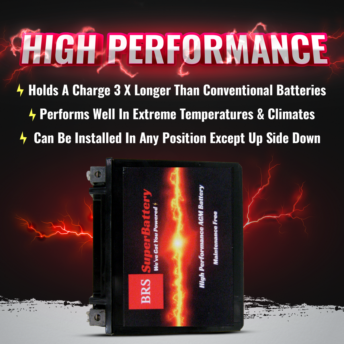 BRS20CH-BS 30 Day Warranty Battery & Smart Charger / Maintainer Combo Bundle Kit-12